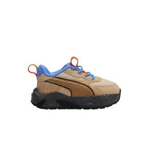 Puma RS-Trck AC Infant 'Explore' baskets Sable clair/Œil de tigre/Bleu mica 391750 01