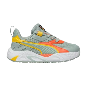 Baskets Puma RS-TRCK Little Kid 'Brand Love' Green Mist/Hot Heat/Yellow Hiss 395165 01