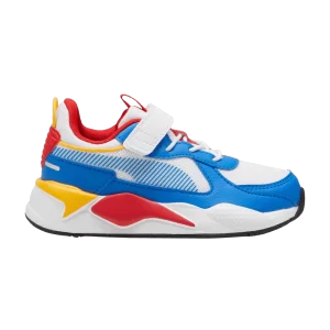 Puma RS-X Little Kid 'White Hyperlink Blue Red' Baskets Blanc/Hyperlink Bleu 395555 06
