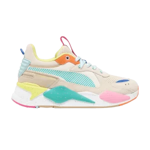 Puma RS-X Suede 'Multi-Color' baskets Mountain Snow/Prairie Tan/Ricky Orange 398575 01