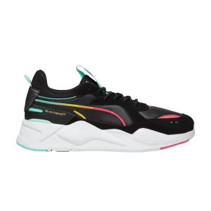 Puma RS-X 'We Are Legends – Mas Camp' Baskets Noir/Saumon/Menthe électrique/Blanc 390941 01