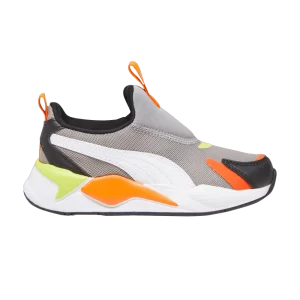 Puma RS-X3 Slip-On Little Kid 'Concrete Grey Rickie Orange' Baskets Gris Béton/Ricky Orange 309676 11
