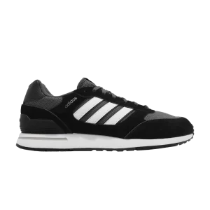 Baskets adidas Run 80s 'Black White' Noir/Blanc Nuage/Six Gris GV7302