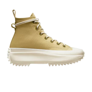 Converse Run Star Hike Platform High 'Toad 'Baskets Crapaud/Mousse foncée/Ivoire naturel A06091C