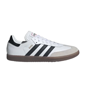 Baskets adidas Samba Indoor 'White Black Gum' Blanc Nuage/Noir/Rouge Vif IH6001