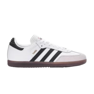 Baskets adidas Samba J 'White Black Gum' Nuage blanc/Couleur noir/Bubblegum IF1944