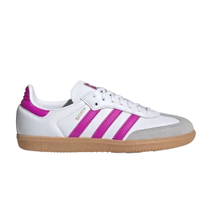 Baskets adidas Samba OG J 'White Purple Burst Gum' Nuage blanc/Explosion violet/Bubblegum IH2873