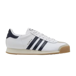 Baskets adidas Samoa 'White Night Indigo' Blanc nuage/Indigo nuit/Or métallique IF7164