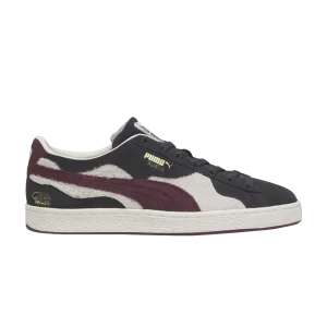 Puma Schomburg Center for Research in Black Culture x Suede Camowave 'We Are Legends – Deeply Rooted' Baskets Gris fort/Blanc chaud/Aubergine 398474 01