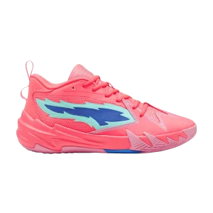 Puma Scoot Zeros 'Sunset Glow' Baskets Sunset Glow/Menthe électrique 310415 02
