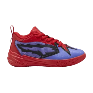 Puma Scoot Zeros Baskets 'Pred' pour tout-petits Améthyste foncé/Rouge éternel 310411 01