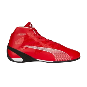 Puma Scuderia Ferrari x Carbon Cat Mid 'Rosso Corsa Black' Baskets Racing Rouge/Blanc/Noir 307545 02