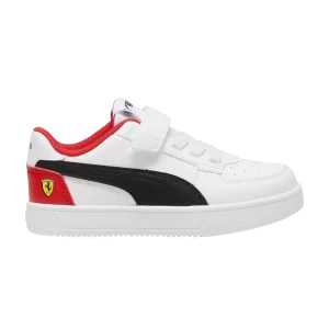 Baskets Puma Scuderia Ferrari x Caven 2.0 Little Kid 'White Rosso Corsa' Blanc/Noir/Rouge course 308161 05