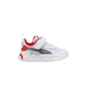 Baskets Puma Scuderia Ferrari x Trinity Infant 'White Rosso Corsa' Blanc/Gris moyen plat/Jaune 308009 08
