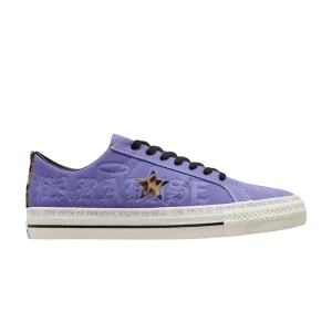 Converse Sean Pablo x One Star Pro Low 'Paradise – Wild Lilac 'Baskets Lilas sauvage/Noir/Aigrette A04371C
