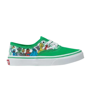 Vans Sesame Street x Authentic Baskets 'Sesame Street Family' pour Enfants Vert/Multi VN0A3UIVBGK