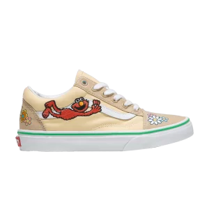 Vans Sesame Street x Old Skool 'Elmo' Baskets Naturel VN0007NT7VJ