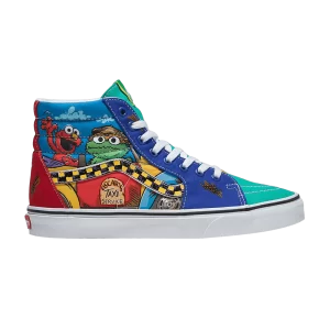 Vans Sesame Street x Sk8-Hi 'Oscar's Taxi Service' Baskets Multicolore VN000D5IBMB