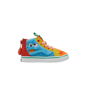 Vans Sesame Street x Sk8-Hi Zip Baskets 'Cookie Monster' pour tout-petits multicolores VN000C4PBMC