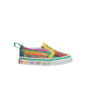 Vans Sesame Street x Slip-On V Baskets 'Rainbow Stripes' pour tout-petits multicolore VN0A3488BMC