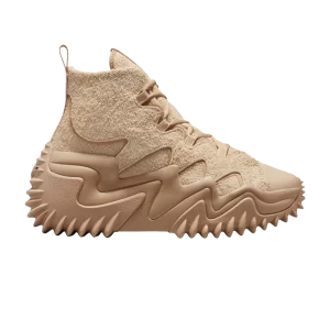 Converse Shai Gilgeous-Alexander x Run Star Motion CX Platform High 'Oat Milk' Baskets Lait d'avoine/Champagne Tan A04334C