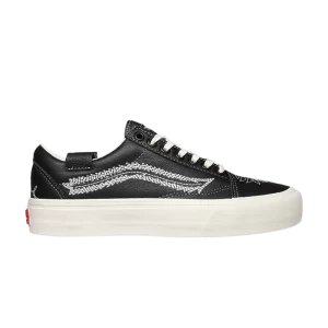 Vans Shane Gonzales x Old Skool VLT LX 'Star Spangled Glamour' Baskets Noir VN0A4BVF1KP