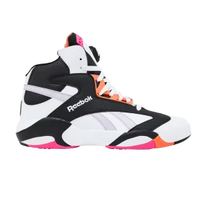 Reebok Shaq Attaq 'Miami' Baskets Chaussures blanc/Noir/Gris froid HR0500