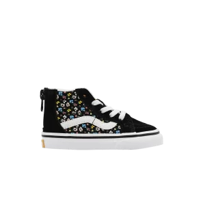 Vans Sk8-Hi Zip Baskets 'Ditsy Floral Black' pour tout-petits Noir Floral/Multi VN000D0NBMV