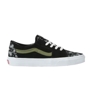 Vans Sk8-Low 'Paisley – Black Green' Baskets Noir/Vert VN0A5KXDBLK