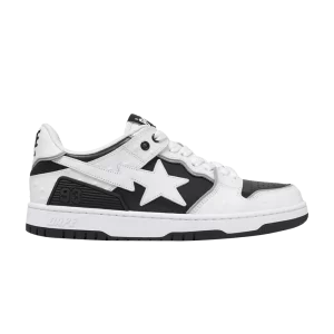 Baskets BAPE Sk8 Sta #1 'Faux Autruche Cuir Pack – Noir 'Noir 1K30191308 BLK