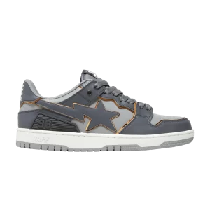 BAPE Sk8 Sta #3 L 'Gray Gold' Baskets Gris 1J30191025 GRY