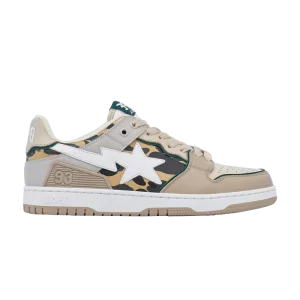 BAPE Sk8 Sta #4 'Beige Camo' Baskets Beige 1J30191026 BEI