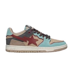 Baskets BAPE Sk8 Sta #4 M2 'Beige Gris Bleu 'Gris 1K80191313 GRY