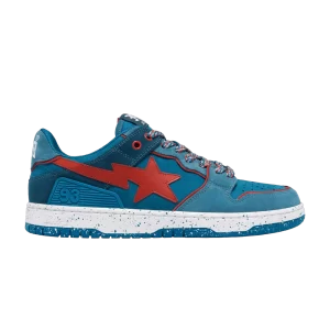 BAPE Sk8 Sta #7 M2 'Pack extérieur – Bleu Rouge 'Bleu 1K30191326 BLU