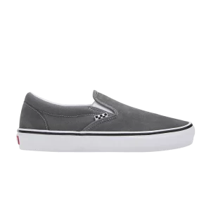 Vans Skate Slip-On 'Pewter White' Baskets Étain/Blanc VN0A5FCA1N6