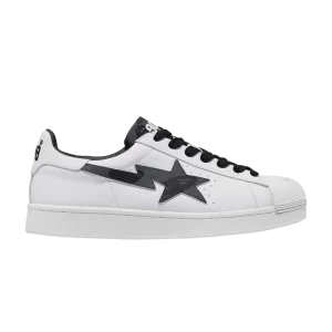 Baskets BAPE Skullsta M1 'White Black' Noir 1J20191007 BLK