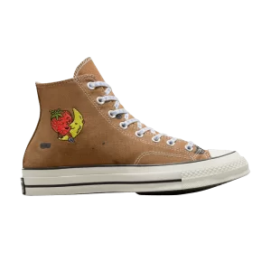 Converse Sky High Farm Workwear x Chuck 70 High 'Strawberry Moon' Baskets Marron/Aigrette A06516C