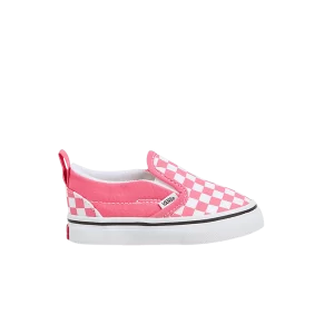Vans Slip-On V Toddler 'Checkerboard - Honeysuckle 'Baskets Honeysuckle VN000D0SCHL