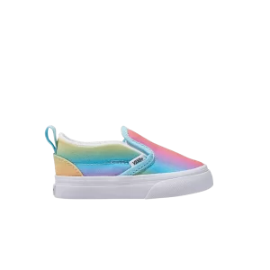 Vans Slip-On V Baskets 'Rainbow' pour tout-petits Rainbow Multi/True White VN000D0SBS6
