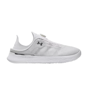 Under Armour SlipSpeed Mesh 'White Silver' Baskets Blanc 3027726 100