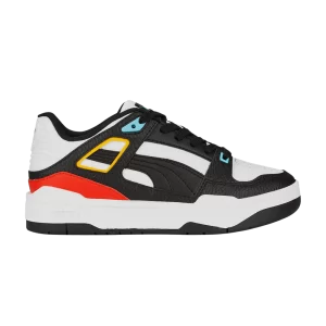 Baskets Puma Slipstream Jr 'Block Party' Blanc/Noir/Terre chaude 392093 01