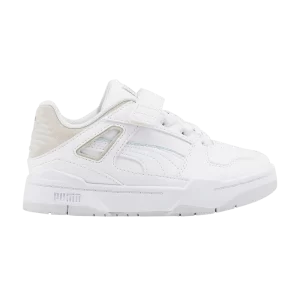 Puma Slipstream Little Kid 'White Feather Grey' Baskets Blanc/Gris plume 388519 05
