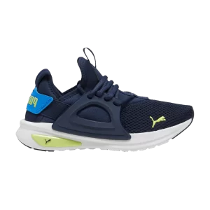 Puma Softride Enzo Evo Little Kid 'Navy Lime' Baskets Marine/Blanc Club 387053 18