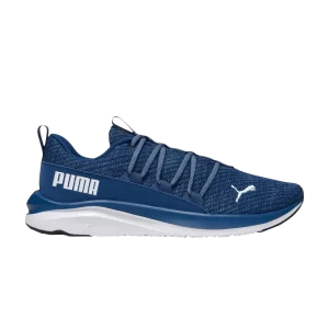 Puma Softride One4All Knit 'Blazing Blue' Baskets Bleu Blazing/Blanc 378966 01