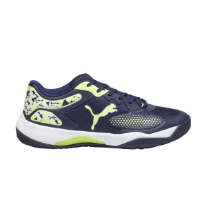 Puma Solarcourt RCT Padel 'Navy Fast Yellow Camo' Baskets Marine/Jaune rapide/Blanc 107296 04