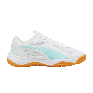 Puma Solarflash 3 Big Kid 'White Electric Peppermint' Baskets Blanc/Menthe électrique 107851 04