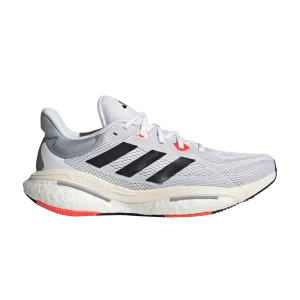 adidas SolarGlide 6 'Blanc Rouge Solaire' Blanc Nuage/Noir/Rouge Sunny HP7612