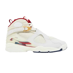 SoleFly x Air Jordan 8 Retro 'Mi Casa Es Su Casa' Voile/Fossile/Rouge/Or Métallique FJ2850 107