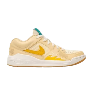 Air Jordan SoleFly x Formula 1 x Wmns Jordan Stadium 90 'Miami Grand Prix Pack – Light Vanilla 'Vanille claire/Jaune Marron/Blanc lait de coco/Jaune voyage/Orange sécurité/Rubber Marron clair FN0584 200 SOLEFLY