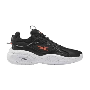 Baskets Reebok Solution Mid 'Black Orange Flare' Noir/Blanc/Orange Points forts HR0514